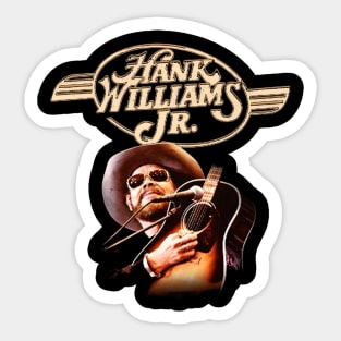 Hank williams JR - Honky Blues Sticker